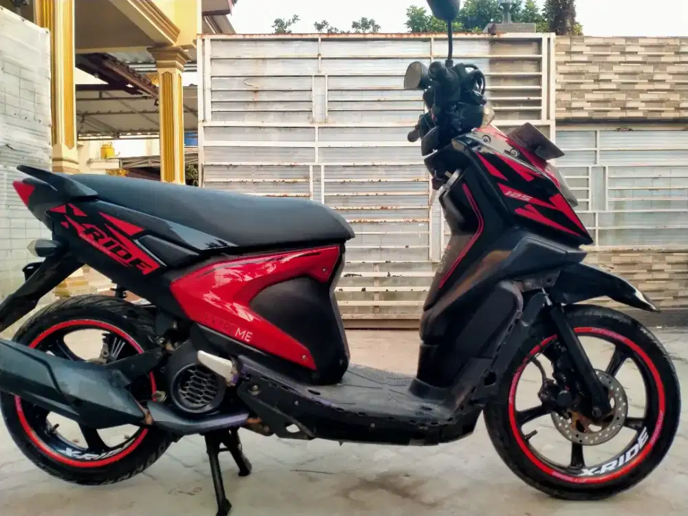 Yamaha X-Ride 125 lengkap motor sehat keterangan detail dibawah