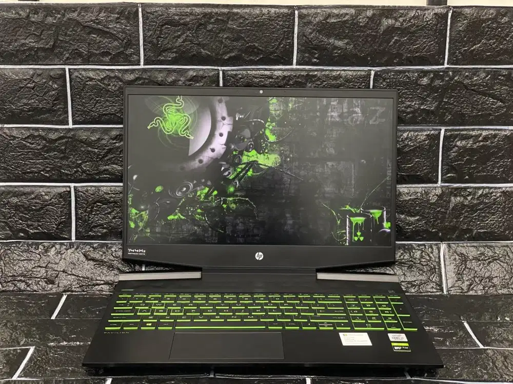 HP PAVILION GAMING 15 DK-1401TX RAM 8GB SSD 256GB GTX 1650 Vram (4Gb)