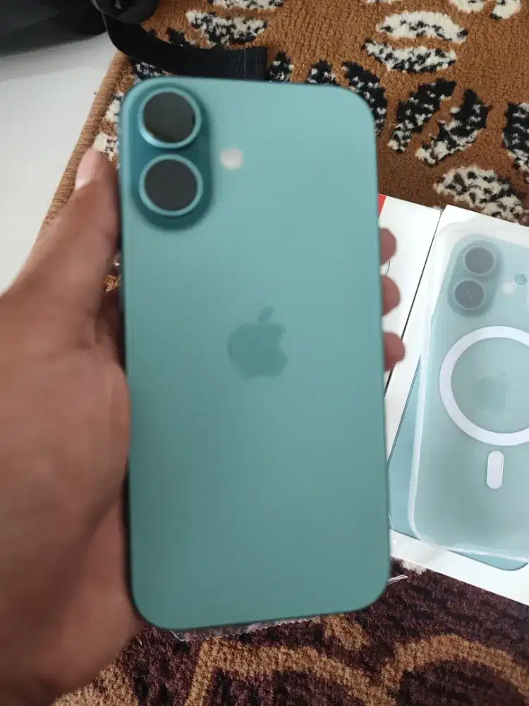 Iphone 16 128 GB Warna Teal Garansi Ibox