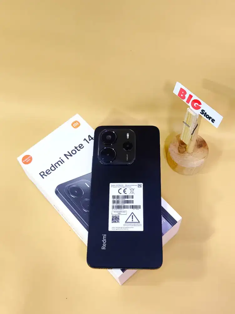 Redmi Note 14 4G 8/256 Black Bh 100%