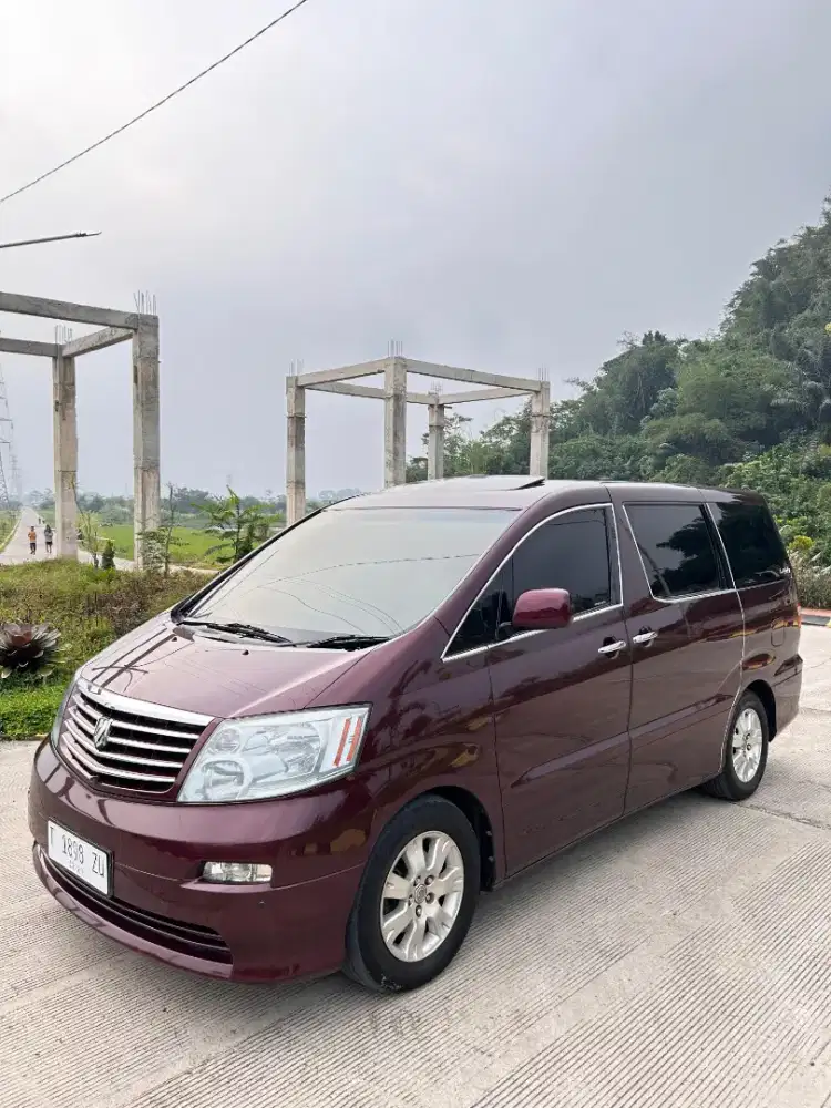 SUPER LANGKA Alphard V V6 CBU Premium Sound 2004 ISTIMEWA Super Mewah