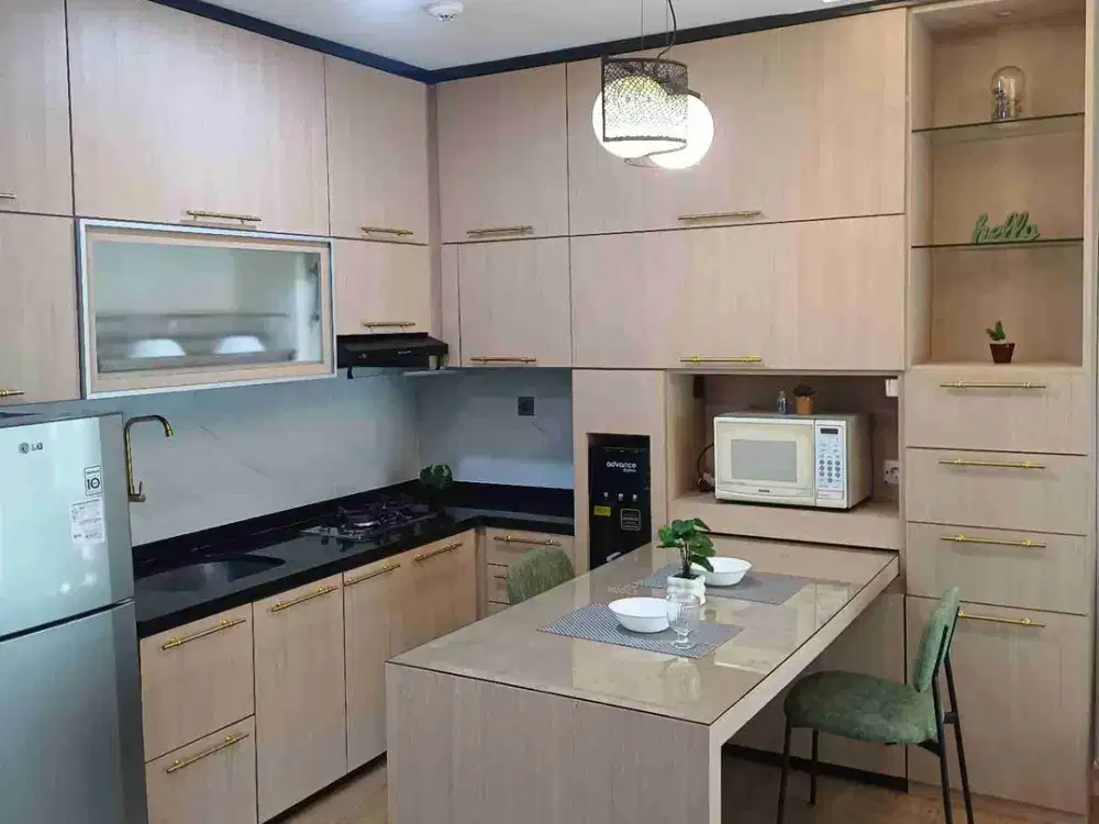 Dijual 2BR Apartemen City Home Moi Full Furnished