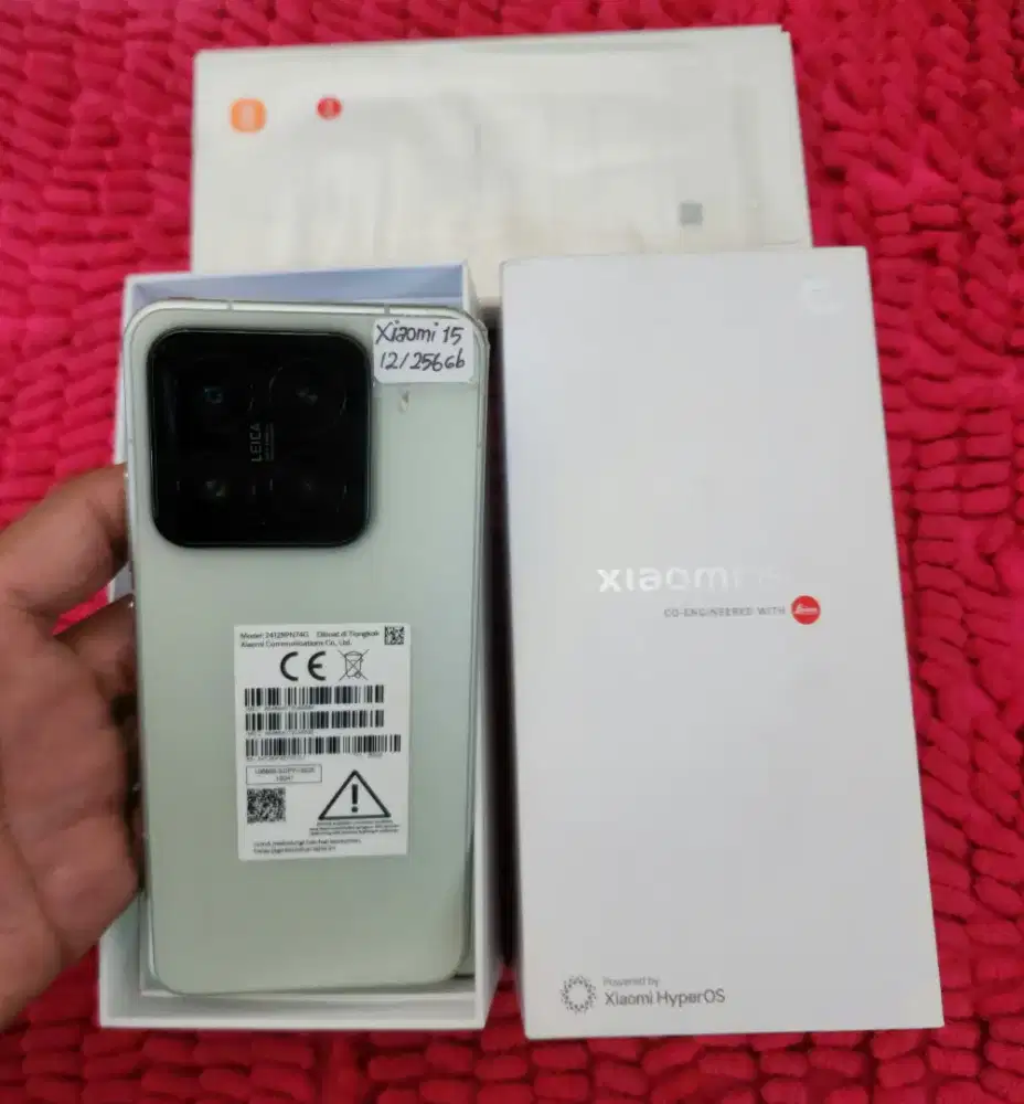 Xiaomi 15 12/256gb garansi resmi mulusss