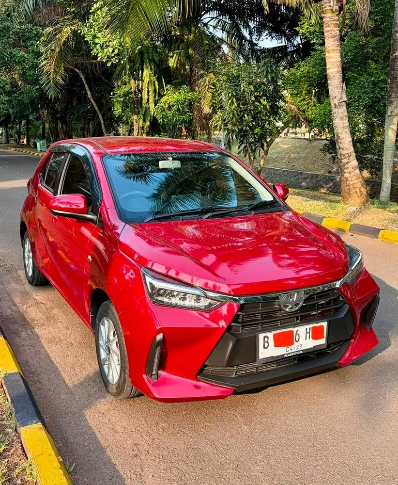 [Low km 9.700] All New Agya G AT Merah 2024