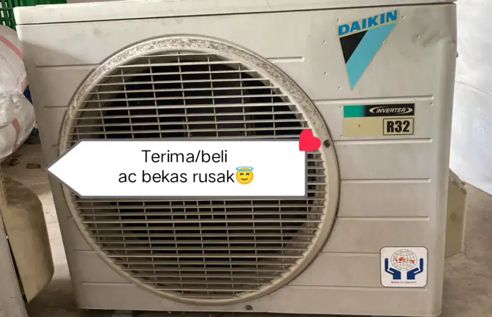 TERIMA AC BEKAS 1/2PK 1PK 2PK