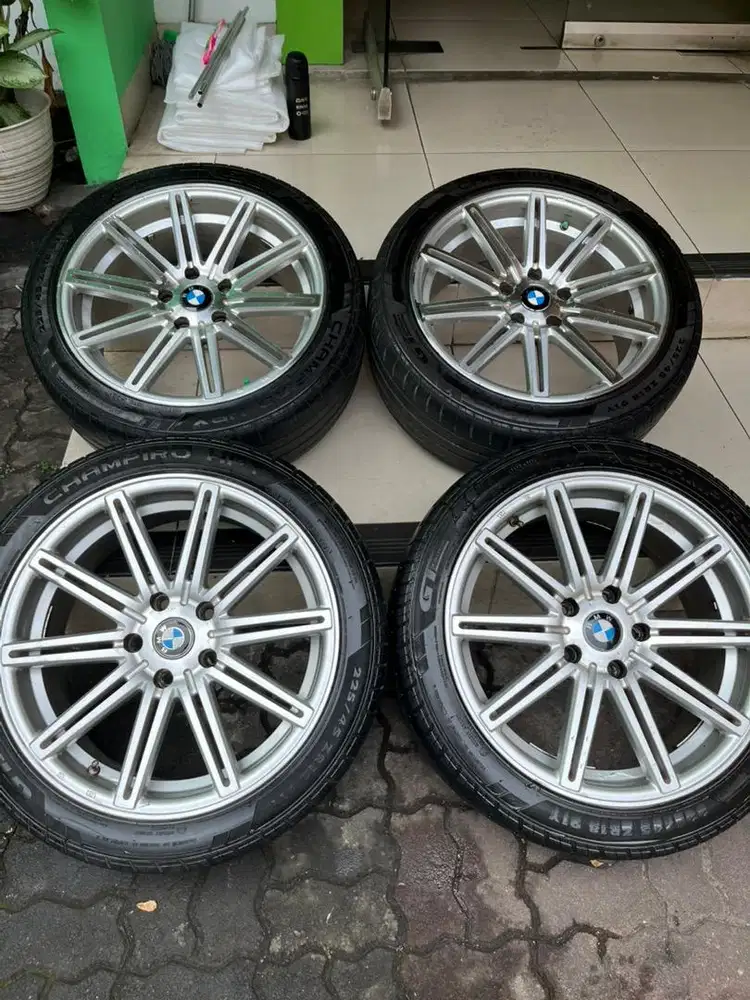 Velg Ring 18 EX BMW kondisi mulus Bonus Ban