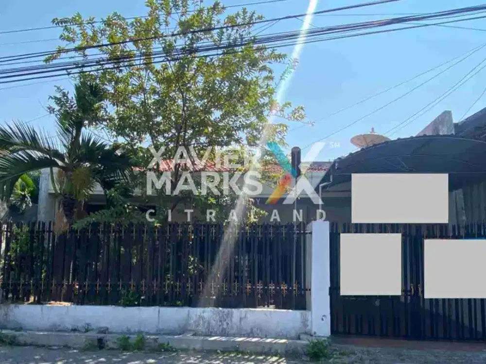 Rumah Lebak Indah, Murah, Luas Besar, Harga Hitung Tanah