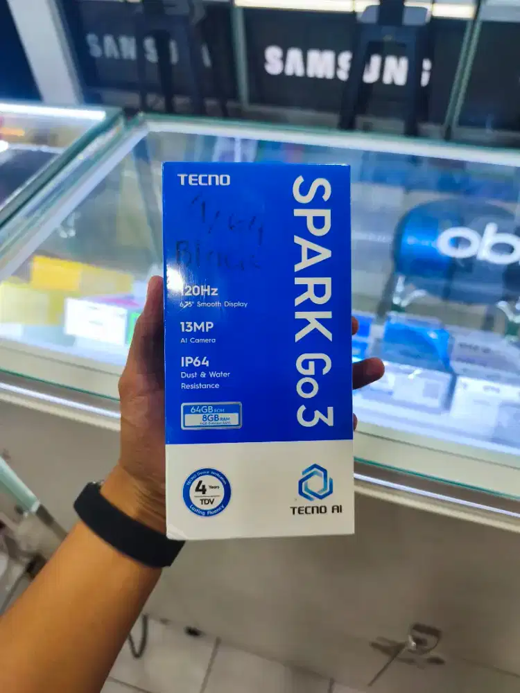 Tecno Spark Go 3 4/128 Baru Segel