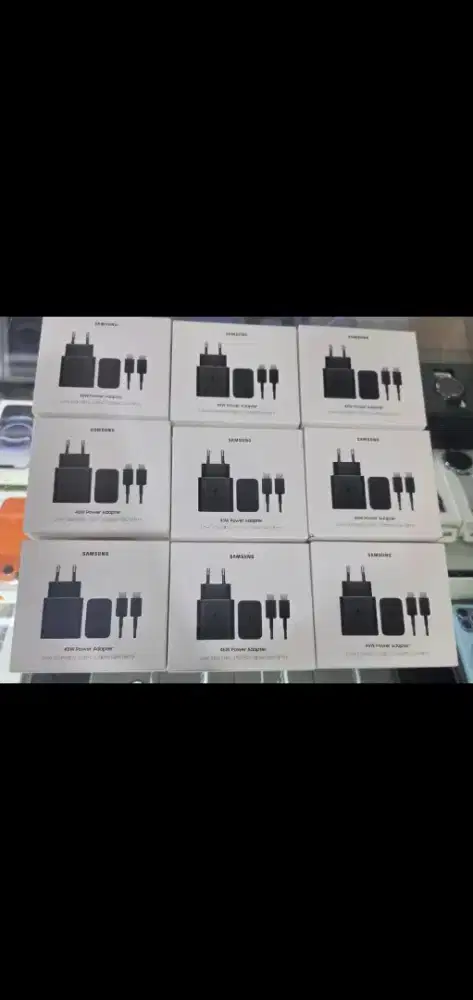 CHARGER TYPE C to C SAMSUNG 1 sett kepala dan kabel 45 watt ORI SEIN