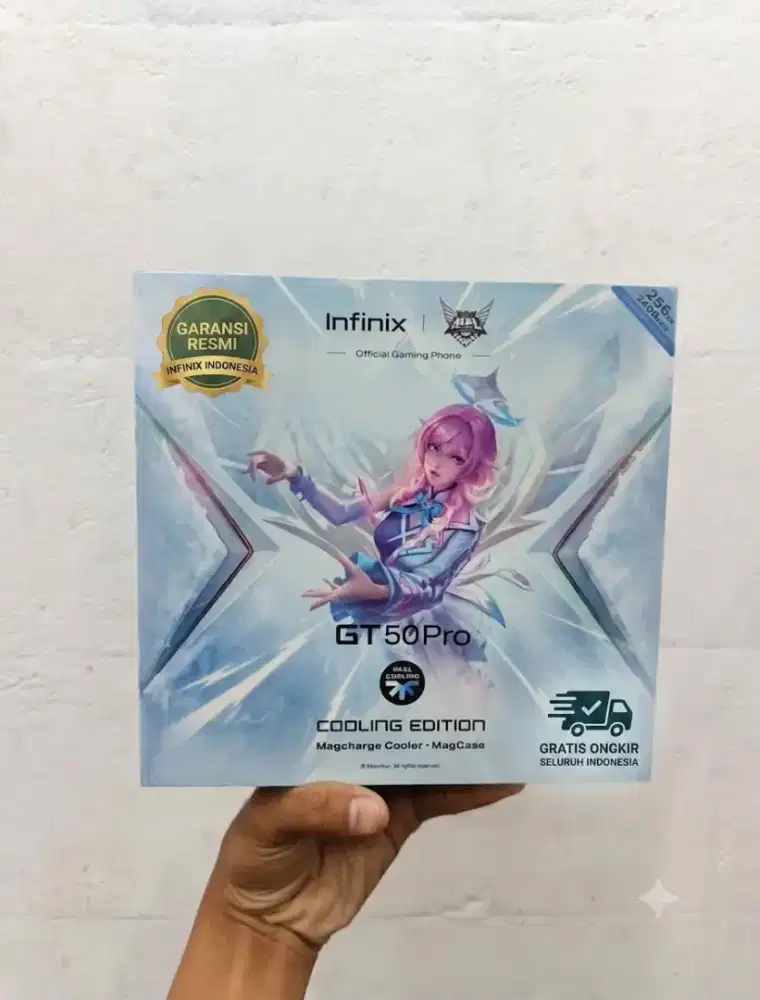 HP Infinix GT 50 Pro 12GB/256GB Baru Garansi Resmi Free Cooling