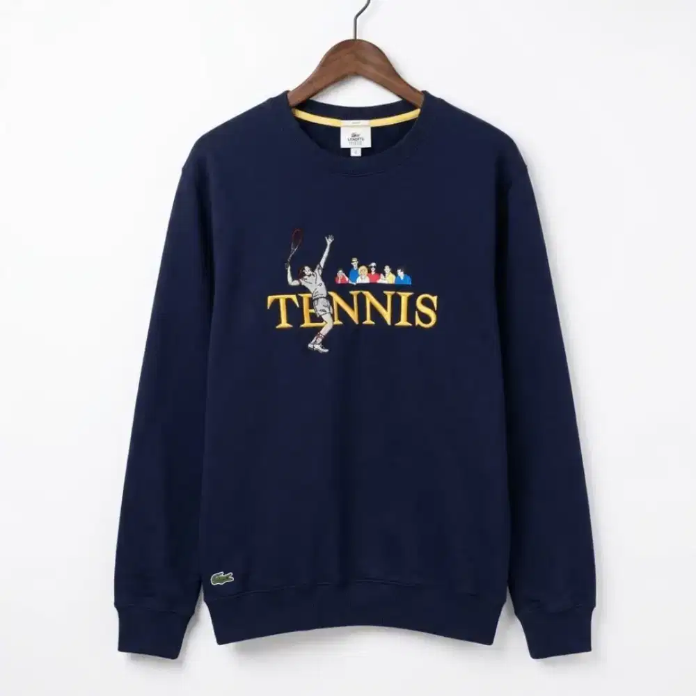 Jaket Crewneck LACOSTE LIVE Tennis colour navy Size M