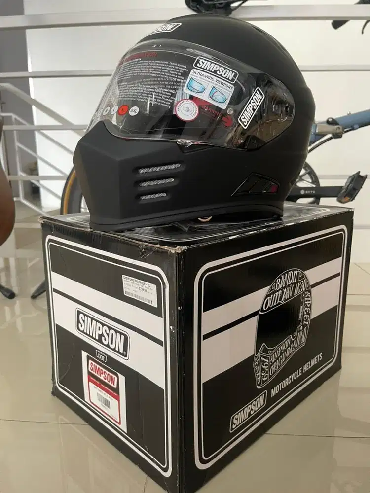HELM SIMPSON GHOST BANDIT BARU