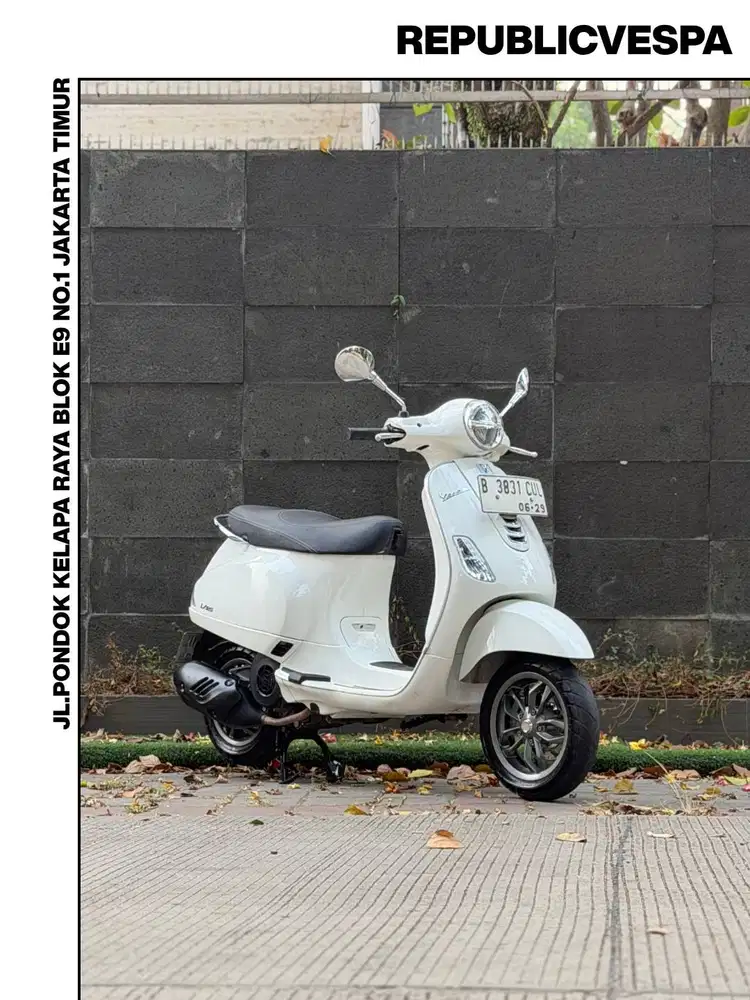TERMURAH PIAGGIO VESPA LX 125 IGET LED TAHUN 2024 WHITE INNOCENZA