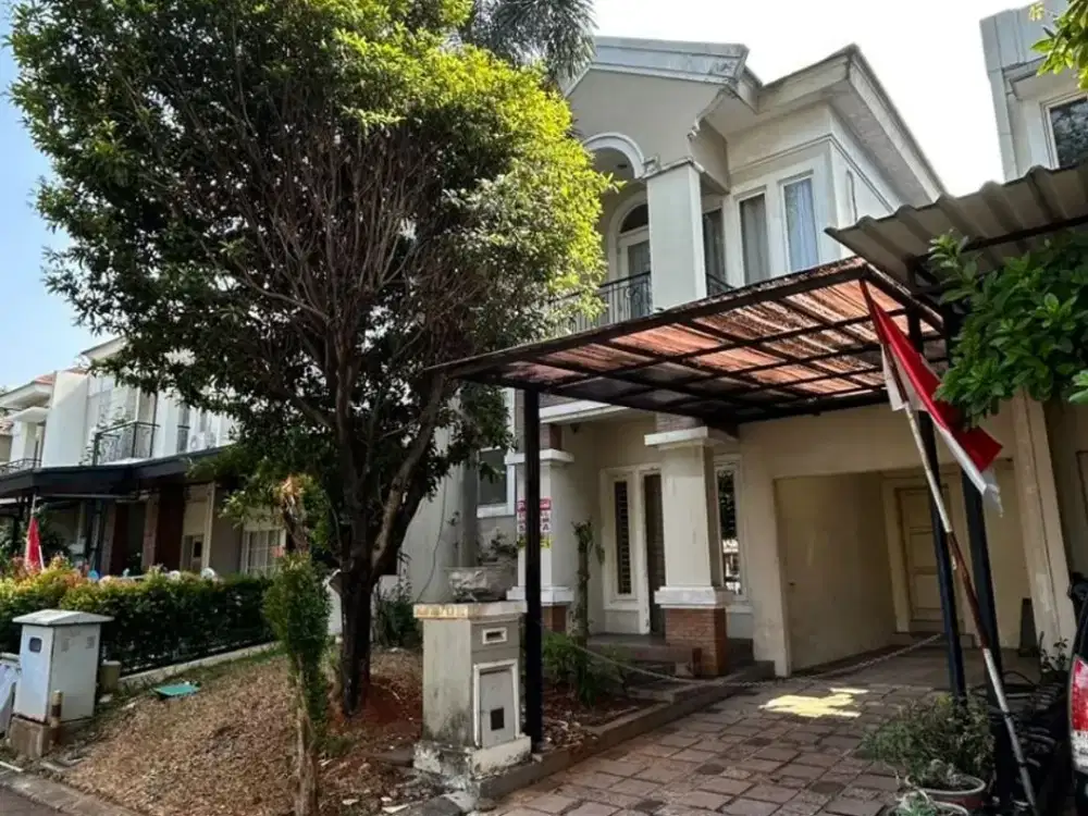 Dijual Rumah Garnet Pondok Hijau Golf Gading Serpong 2 Lantai Semi Furnish