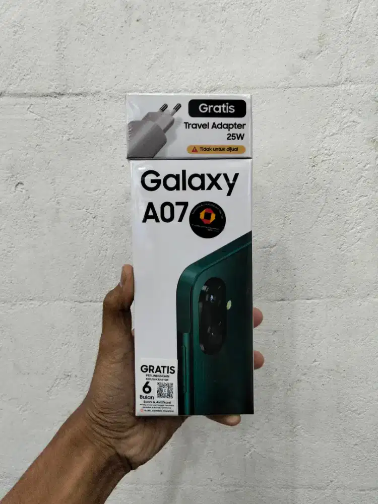 HP Samsung A07 4GB/64GB Baru Garansi Resmi