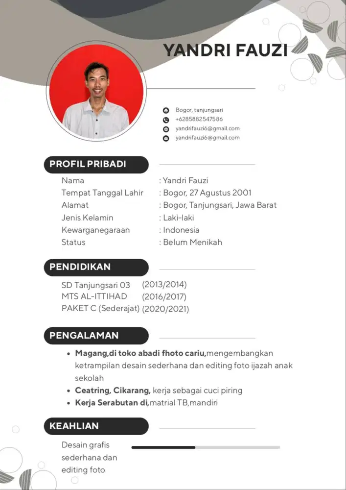 Cari lowongan pekerjaan