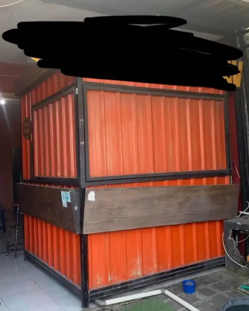 KONTAINER RANGKA BESI 2X2