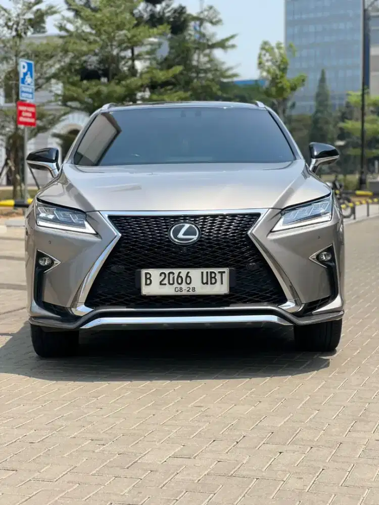 [LOW KM] LEXUS RX200T FSPORT AT 2017 SILVER