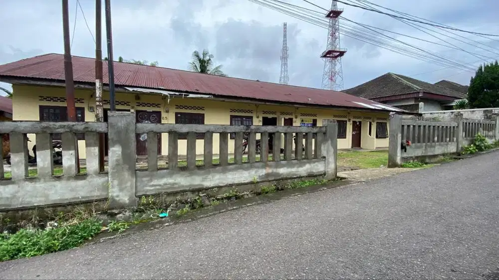 DIJUAL TANAH 676 M² BONUS KONTRAKAN 6 PINTU TERISI TELANAIPURA JAMBI
