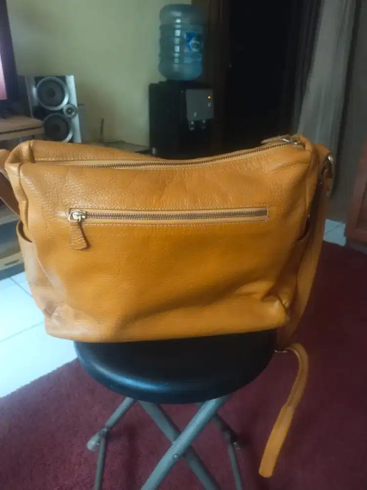 Papillon leather bag