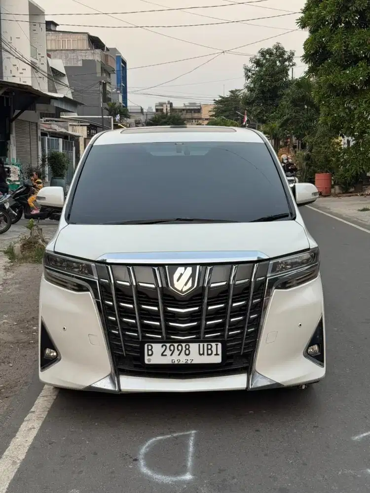 Toyota alphard G atpm 2012 upgrade 2018