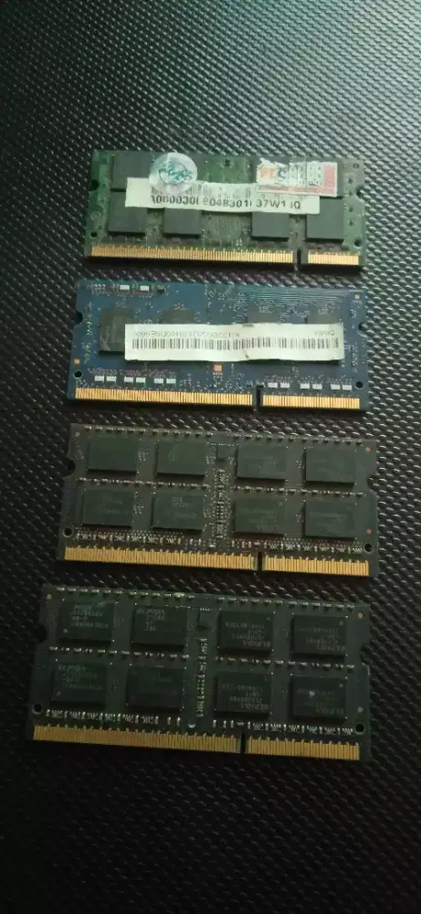 Memori ram laptop ddr3 4gbx2
