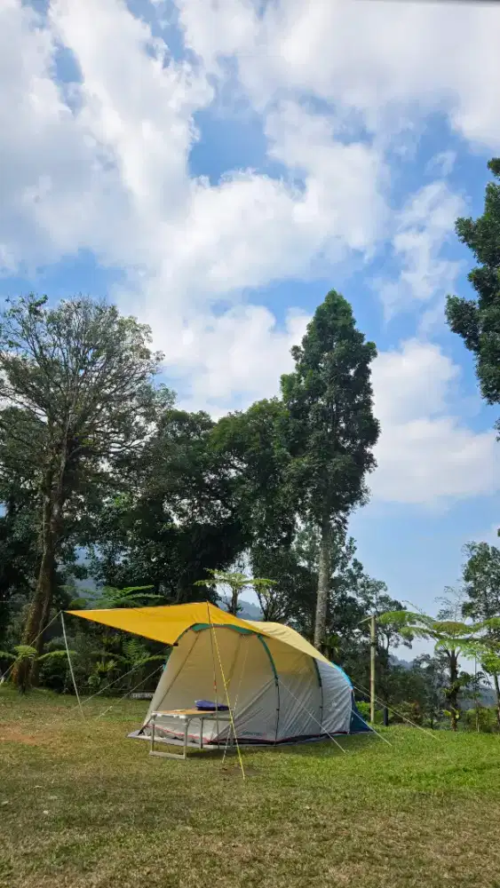 TENDA CAMPING SET LENGKAP