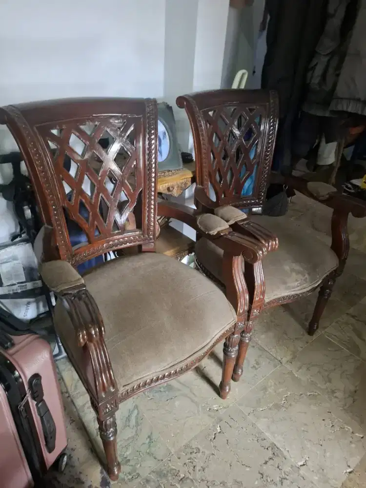 Kursi kayu second