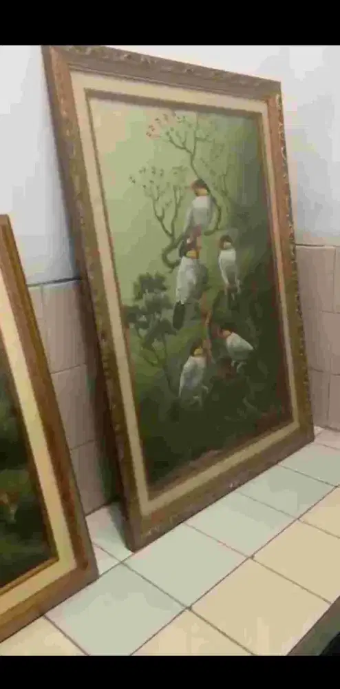 Dijual 2 lukisan besar masih bagus