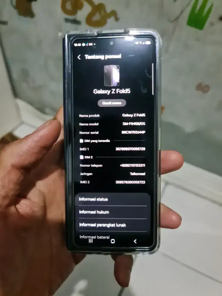 Samsung Z Fold 5 5G Ex Sein Ram 12+12/256gb