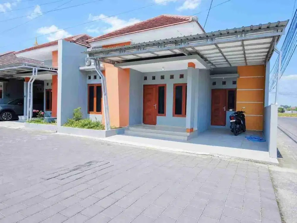 Rumah Cantik Cluster Gentan Include AC dan Springbed
