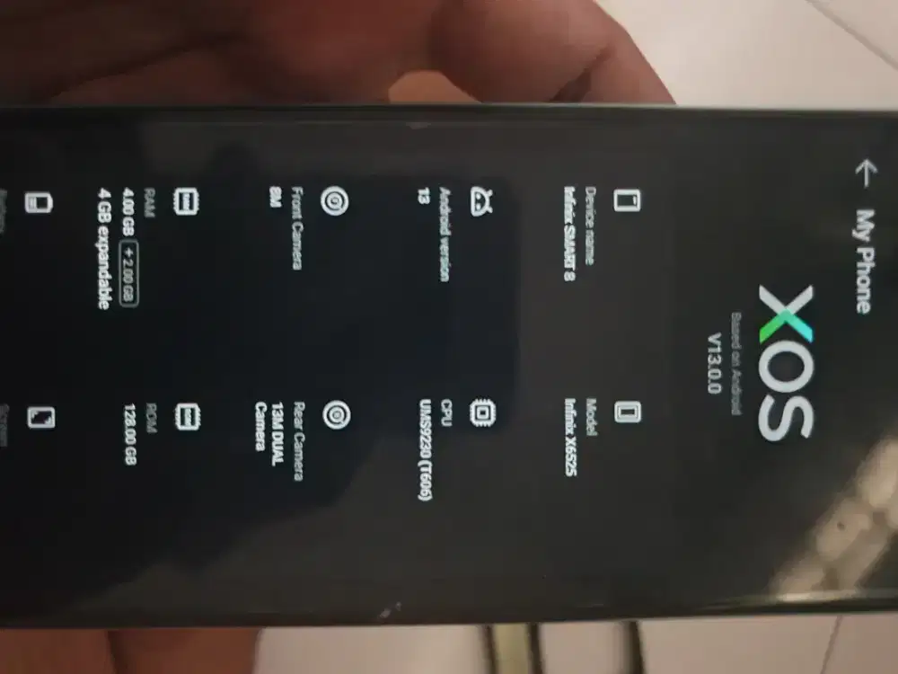 Infinix Smart 8 ( Second ) Jual karena sangat butuh banget..