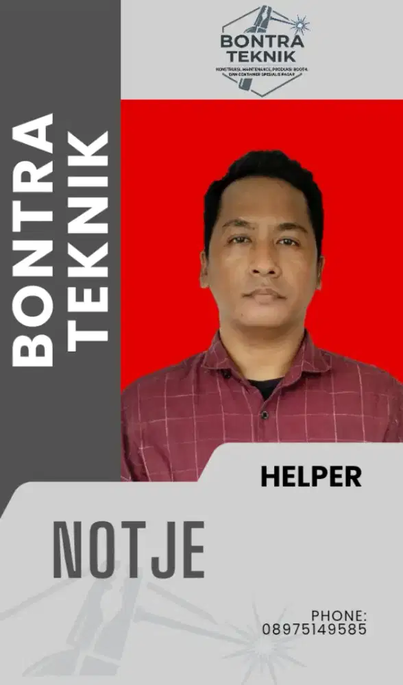 Helper cari kerja serius