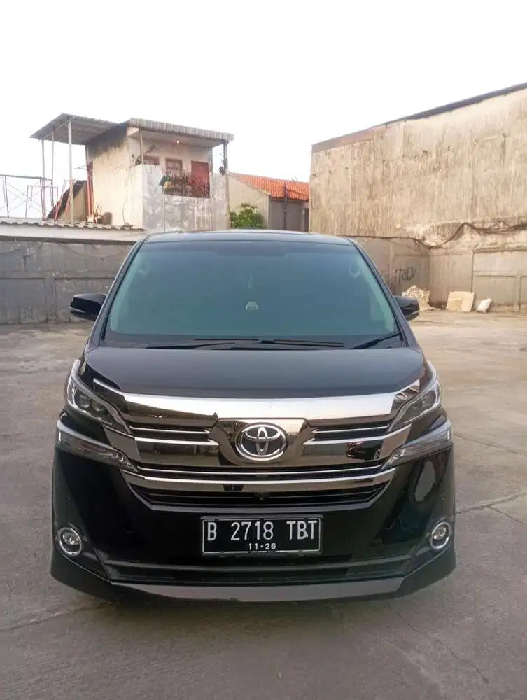 Toyota Vellfire 2016 Bensin