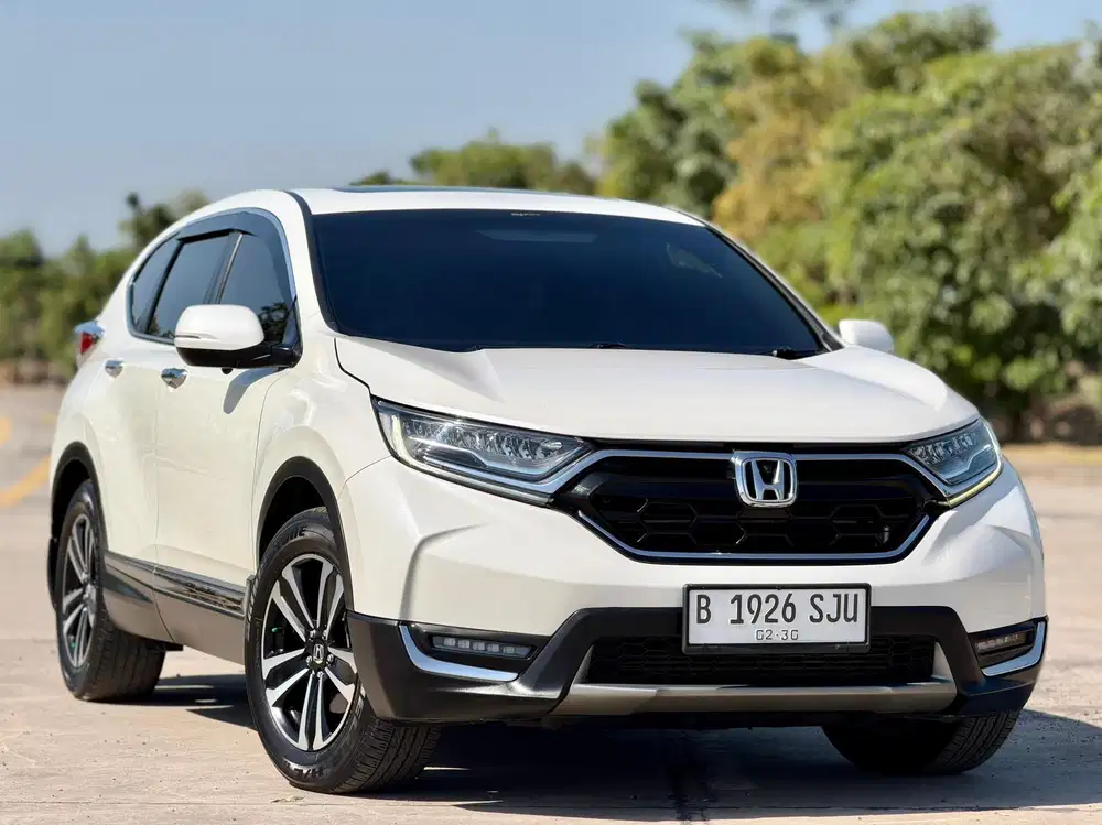 DP 9 jt! Honda CRV 1.5 Turbo Prestige Matic 2018 Antik Spt Baru