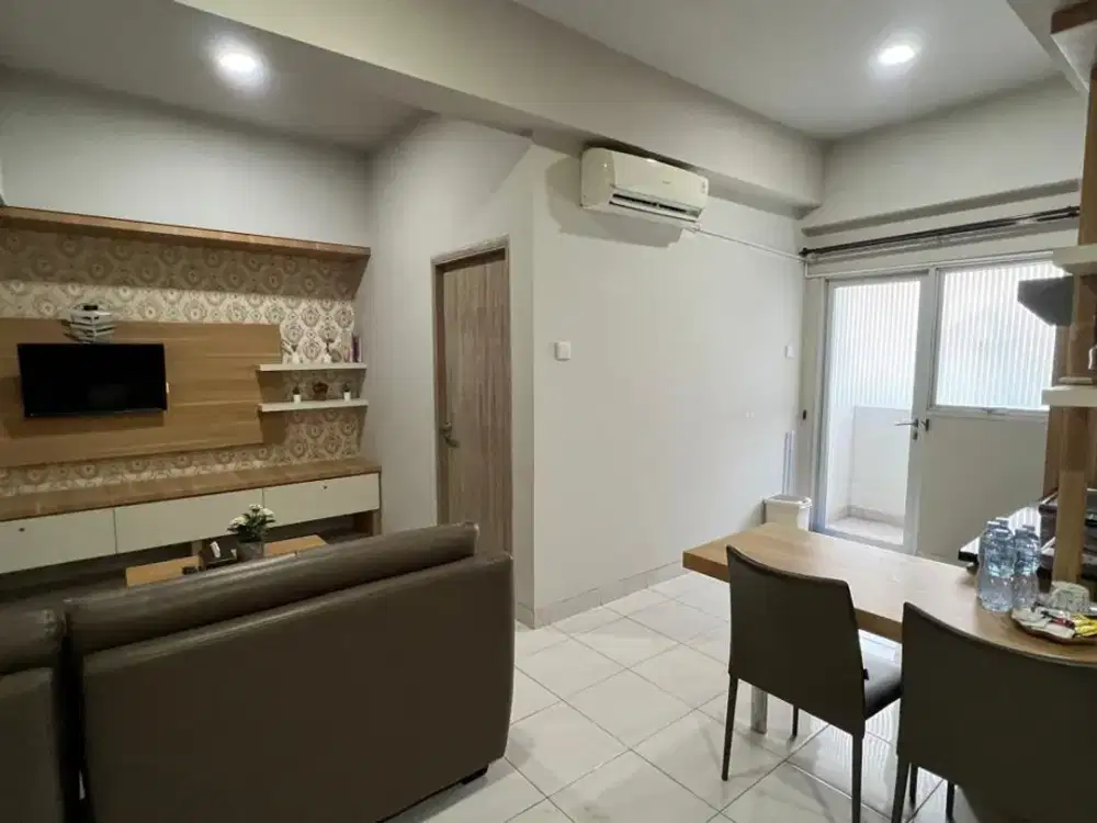 MURAH Sewa Apartemen Bulanan Harian Dekat Telkom University Bandung – 2BR Full Furnish, Nyaman & Tenang