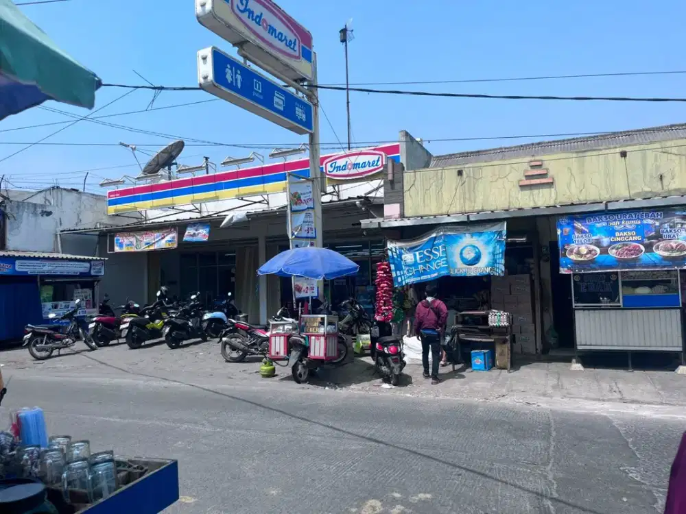 Murah banget hitung tanah: bangunan komersial di depan RSUD Majalaya