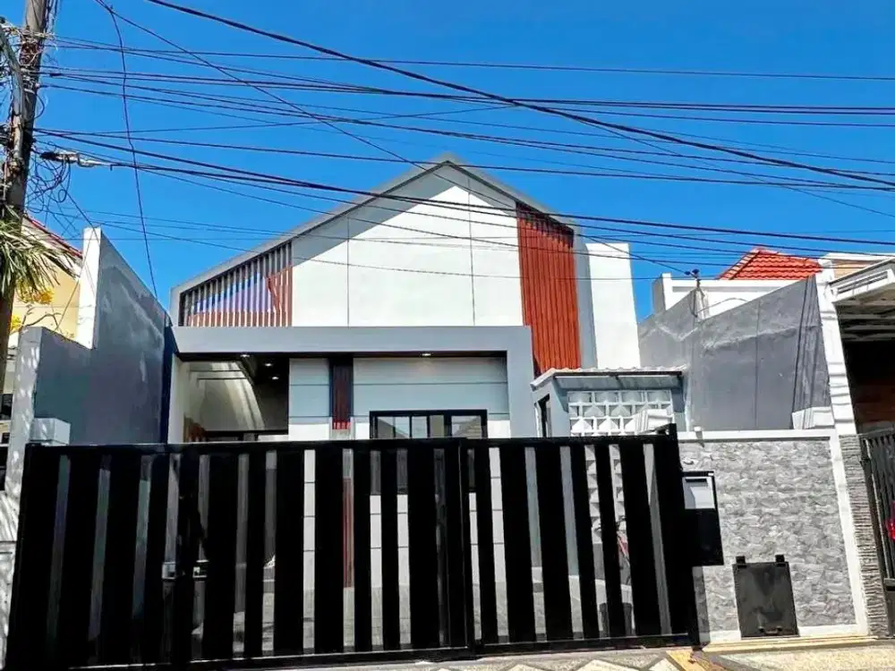 Dijual Rumah Baru Gress 1 Lantai Minimalis Cakep Banget Nirwana Eksekutif, Wonorejo Rungkut Surabaya