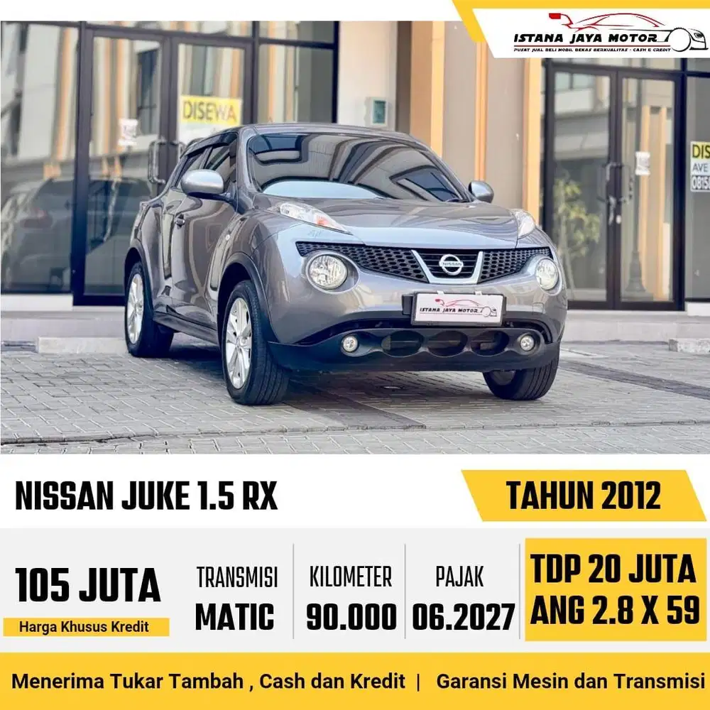[LOW KM] Nissan Juke RX 1.5 Automatic 2012