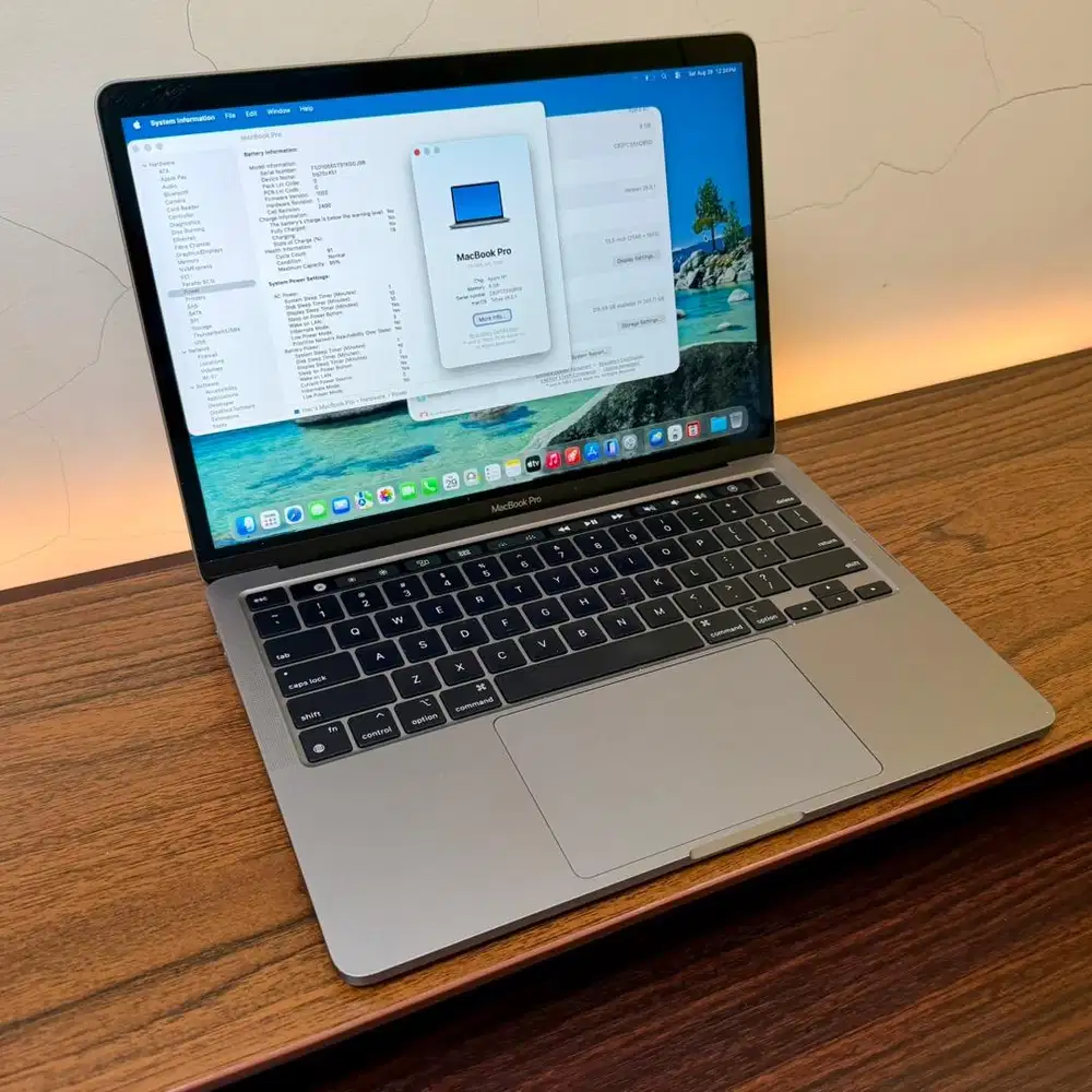 MacBook Pro 13 inch M1 256GB Normal original jarang ada