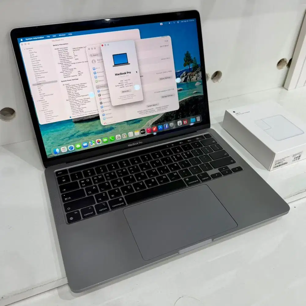 MacBook Pro 13 inch M2 256GB Normal original jarang ada