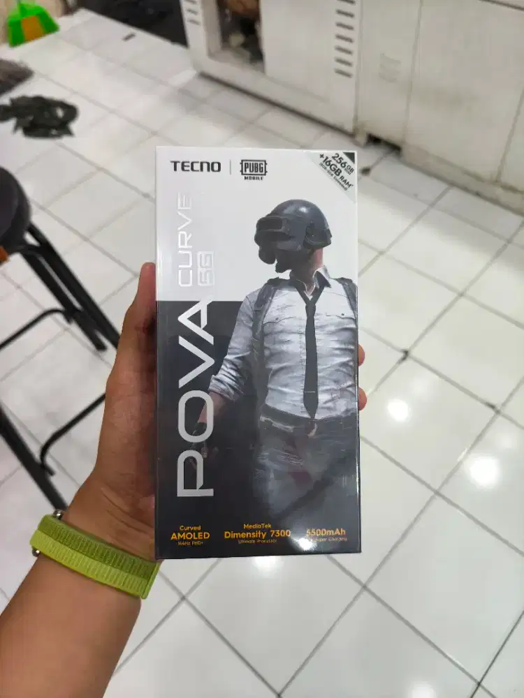 Tecno Pova Curved 5G 8/256 Baru Segel