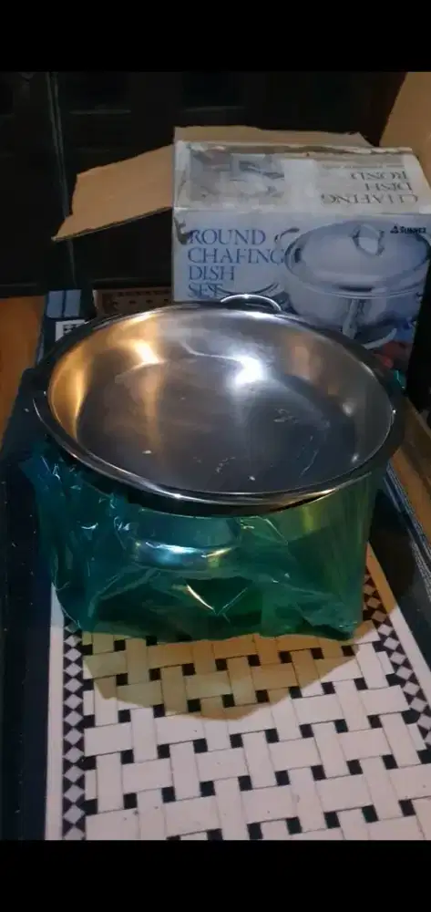 Bowl panci prasmanan steinless steel