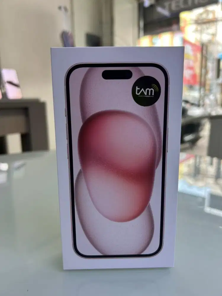 NEW IPHONE 15 128GB PINK GRS NASIONAL