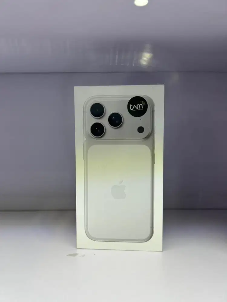 NEW IPHONE 17PRO 256GB SILVER GRS NASIONAL
