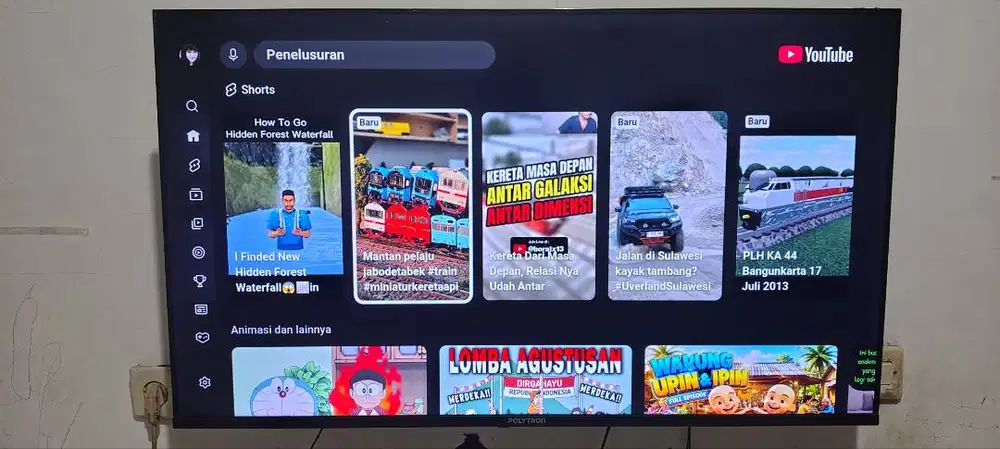 Android TV Polytron 43