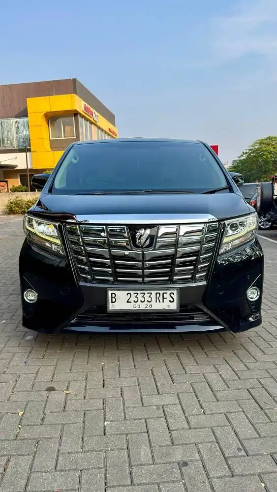 TDP 30 JUTA  || TOYOTA ALPHARD 2.5 G ATPM AT 2017 HITAM PROMO MURAH