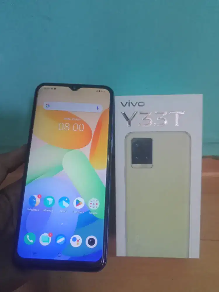 Vivo y33t ram 8/128 Gb snapdragon fullset no minus