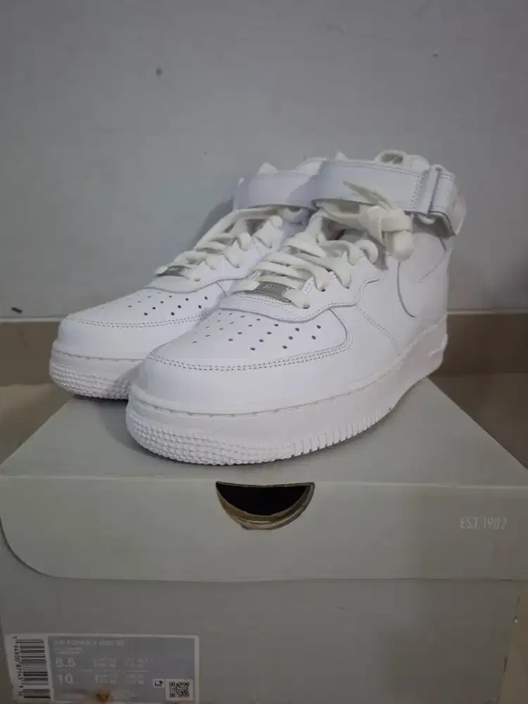 Nike Men's AIR Force 1 Mid '07 Shoes - White [CW2289]
