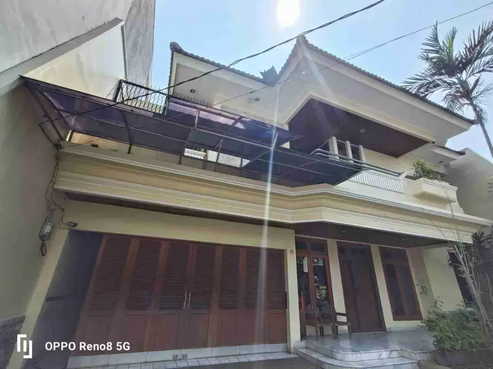 Rumah di rajawali dkt kemayoran lt450m jln lebat